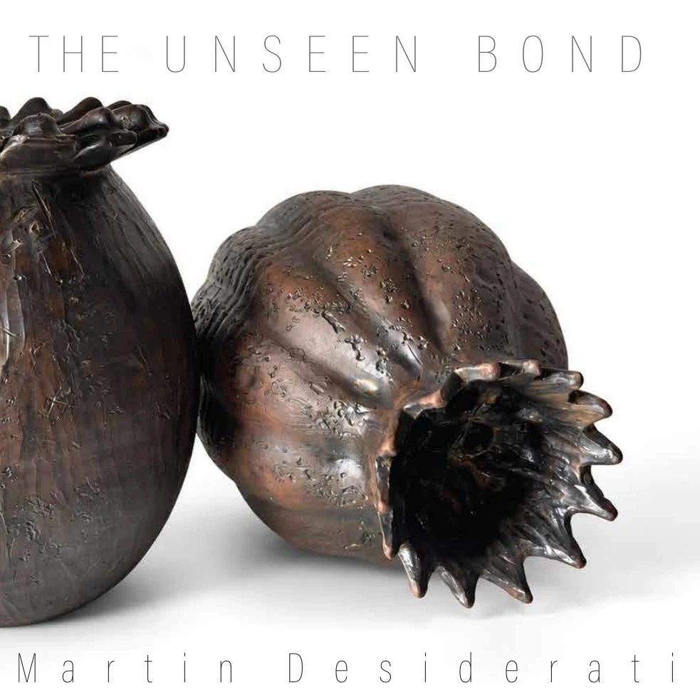 Cover of The Unseen Bond catalogue by Martin Desiderati